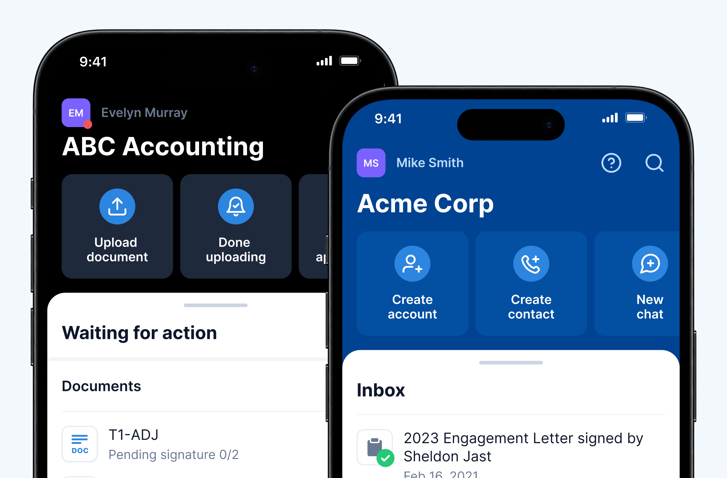 Inside look at TaxDome’s mobile apps for both accounting firms and clients